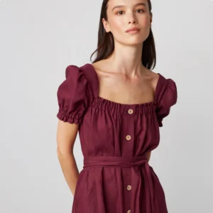 Alternative view of Ruby Button - Down Dress